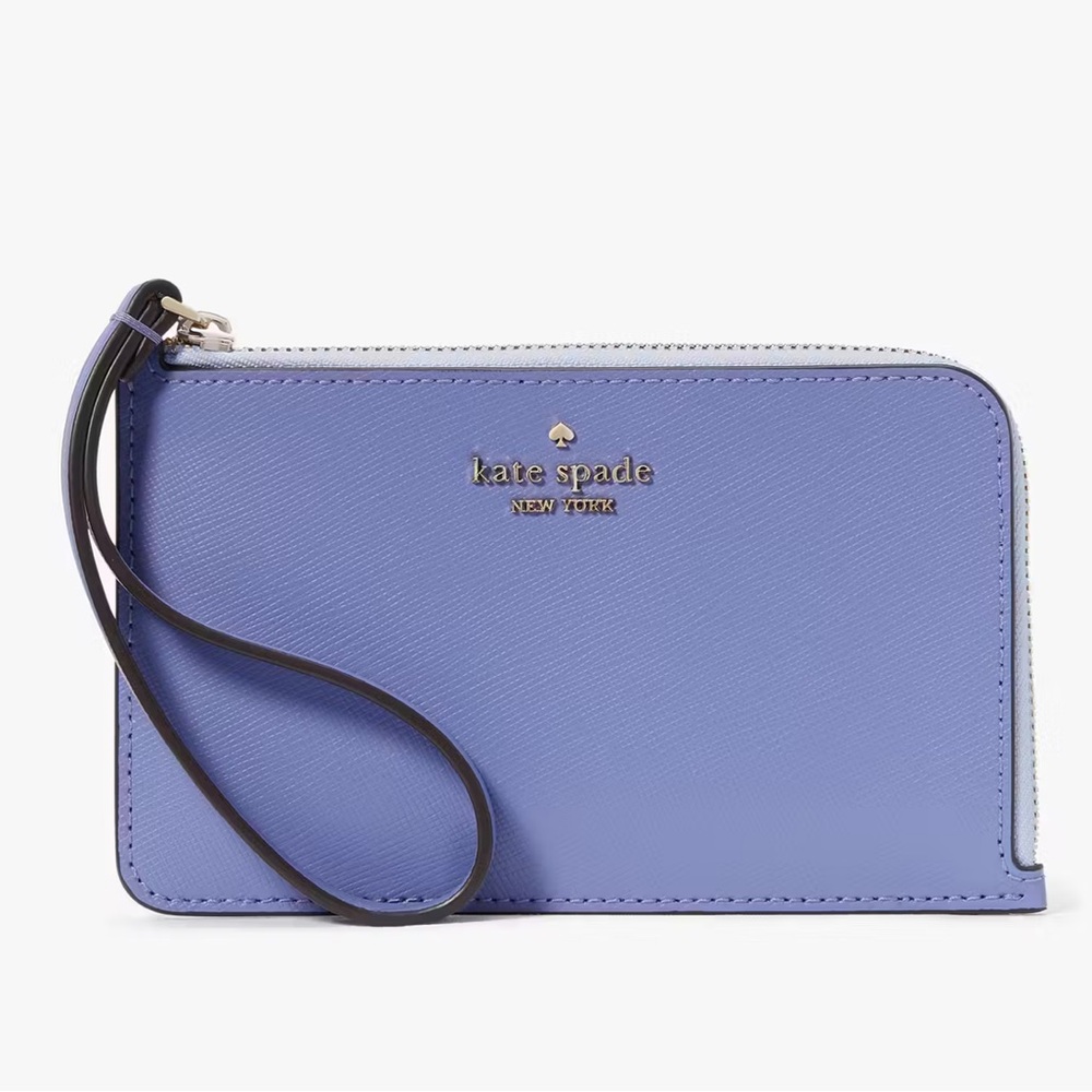 Kate Spade Lucy Small L-zip Wristlet
Evening Blue Iris Multi
NWT